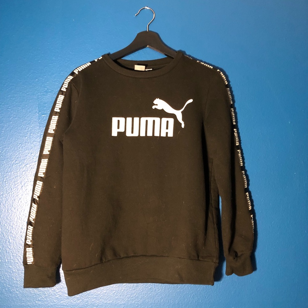 Black & White Puma Sweater